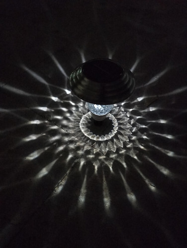 چراغ باغچه ای تک رنگ سفید