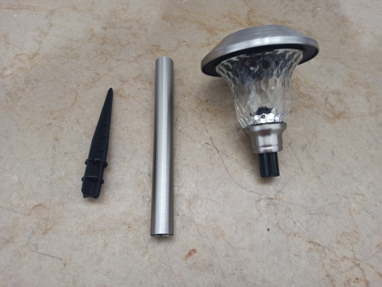 چراغ باغچه ای تک رنگ سفید