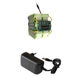 پک باتری لیتیومی 25 آمپر 12 ولت به همراه شارژر