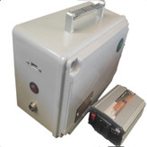 سیستم روشنایی و پاوربانک خورشیدی آرتا مدل LIFPO-60W-AC500 ظرفیت 350 وات ساعت