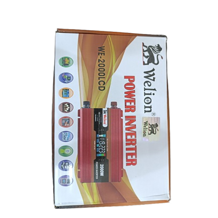 اینورتر برق ویلیون مدل WE-2000LCD ظرفیت 2000 وات